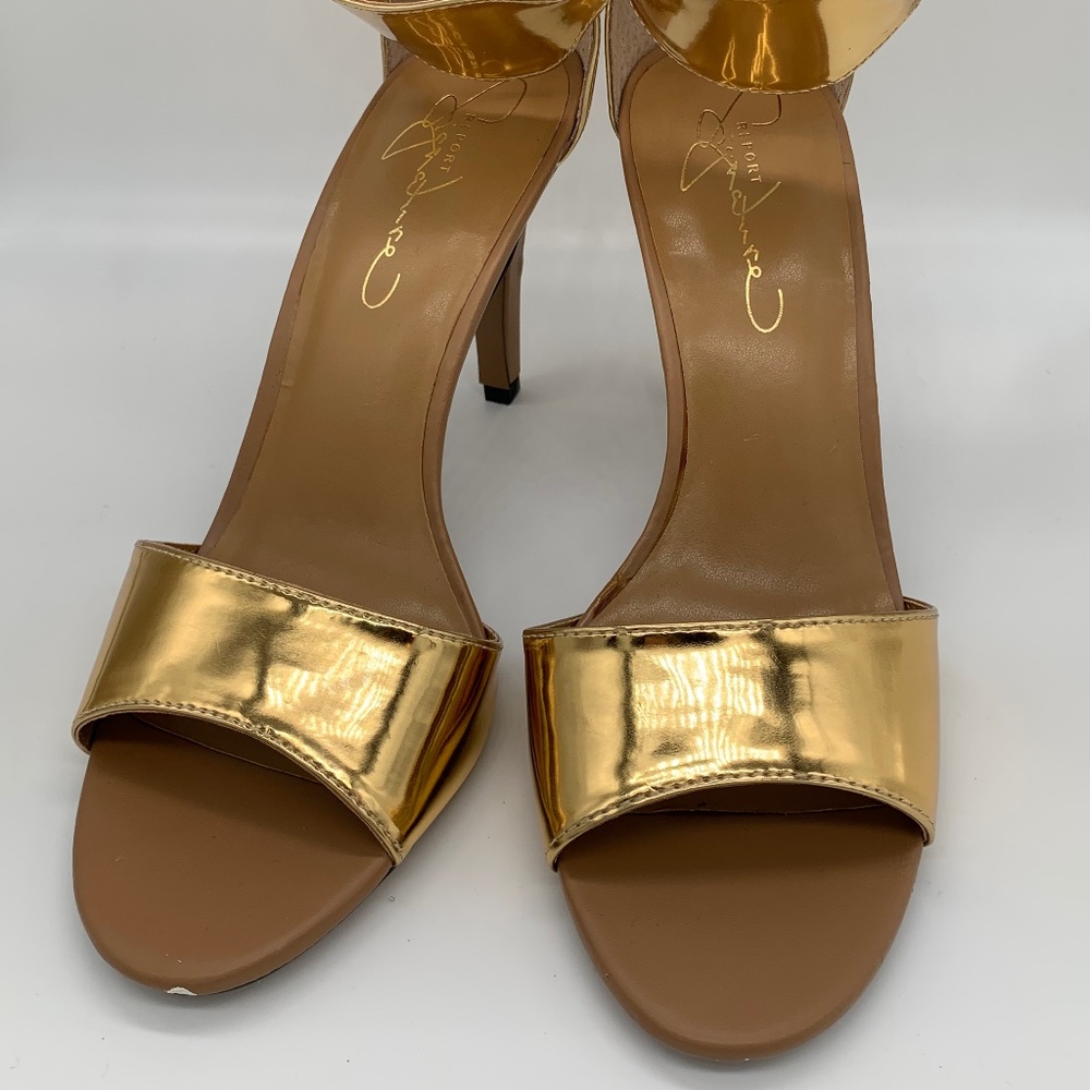 Bronze high heel